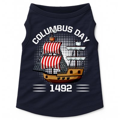 Columbus Day 1492 Doggie Tank
