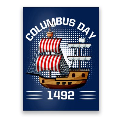Columbus Day 1492 Poster