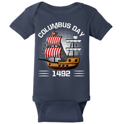 Columbus Day 1492 Baby Bodysuit