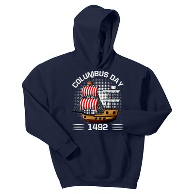 Columbus Day 1492 Kids Hoodie