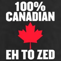 Canada Day 100% Canadian Eh To Zed Adult Drive Performance Visor