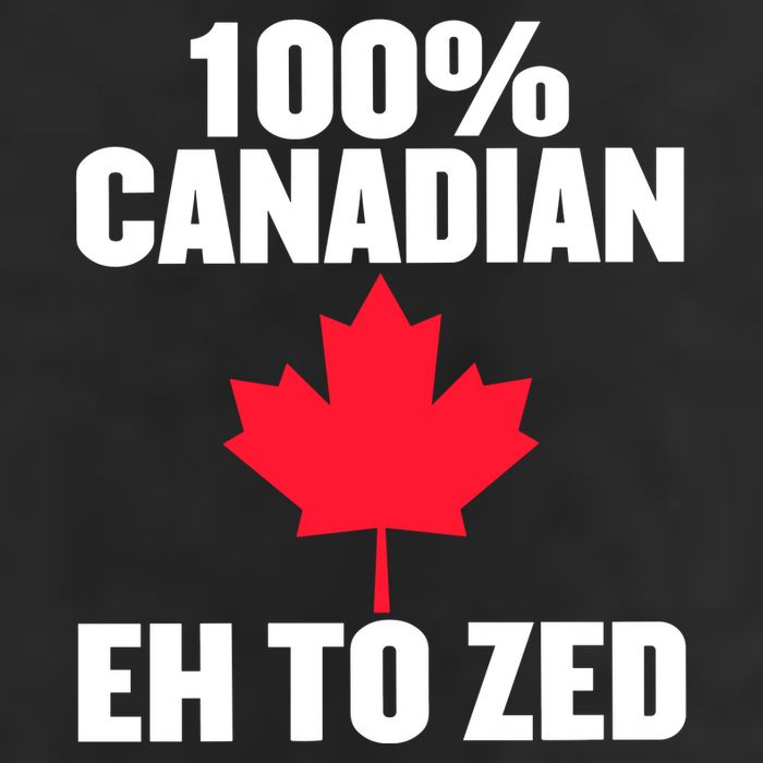 Canada Day 100% Canadian Eh To Zed Adult Drive Performance Visor
