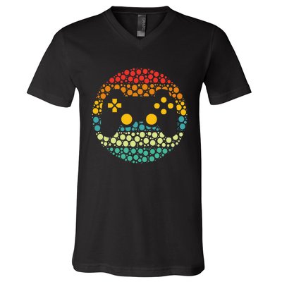 Controller Dot 15th September Dot Day V-Neck T-Shirt