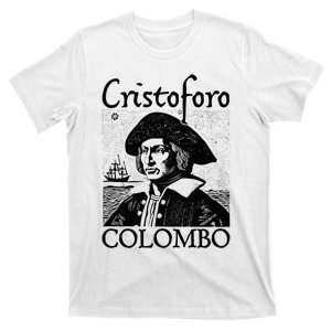 Columbus Day 1492 Italian Pride Christopher Columbus T-Shirt