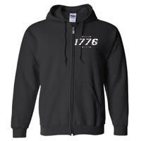 Constitution Day 1776 We The People Full Zip Hoodie