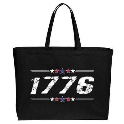 Constitution Day 1776 We The People Cotton Canvas Jumbo Tote