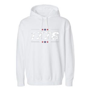 Constitution Day 1776 We The People Garment-Dyed Fleece Hoodie