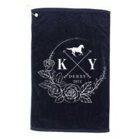 Celebrating Derby 150th Horse Racing Derby Day 2024 Party Platinum Collection Golf Towel