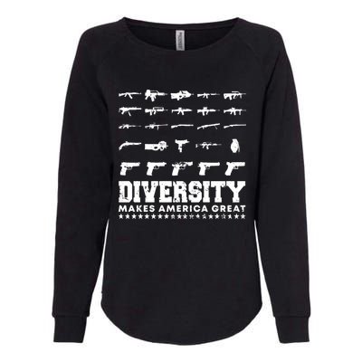 Celebrate Diversity 2nd Adt Second Patriotic Pro Gun Gift Womens California Wash Sweatshirt