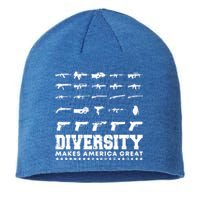 Celebrate Diversity 2nd Adt Second Patriotic Pro Gun Gift Sustainable Beanie