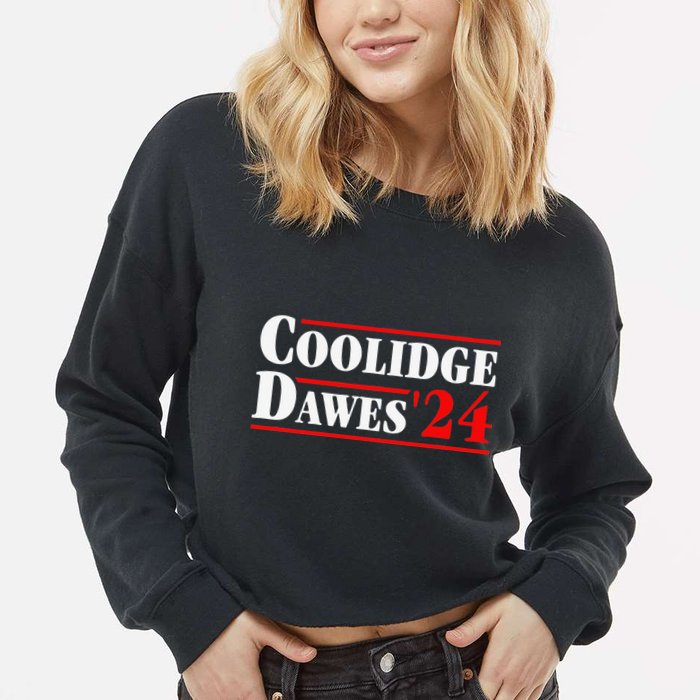 Coolidge Dawes' 24 Apparel Cropped Pullover Crew