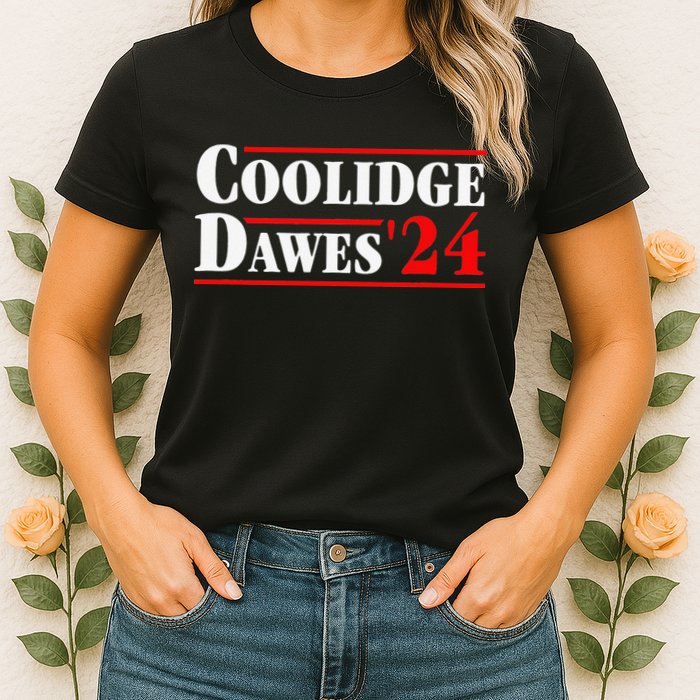 Coolidge Dawes' 24 Apparel Womens T-Shirt