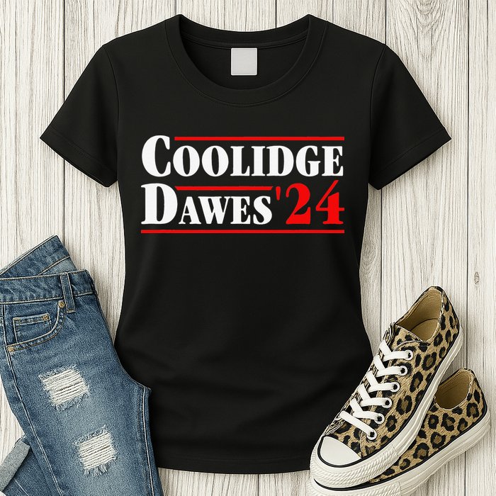 Coolidge Dawes' 24 Apparel Womens T-Shirt