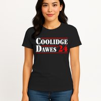 Coolidge Dawes' 24 Apparel Womens T-Shirt