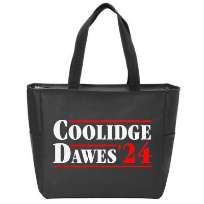 Coolidge Dawes' 24 Apparel Zip Tote Bag