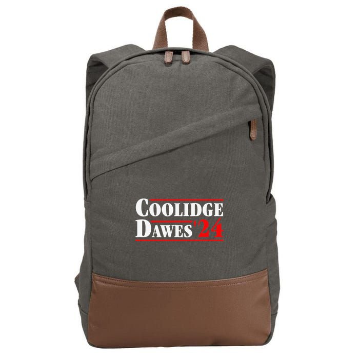 Coolidge Dawes' 24 Apparel Cotton Canvas Backpack