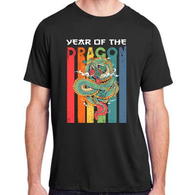 Chinese Dragon 2024 Lunar New Year A Year Of The Dragon 2024 Adult ChromaSoft Performance T-Shirt