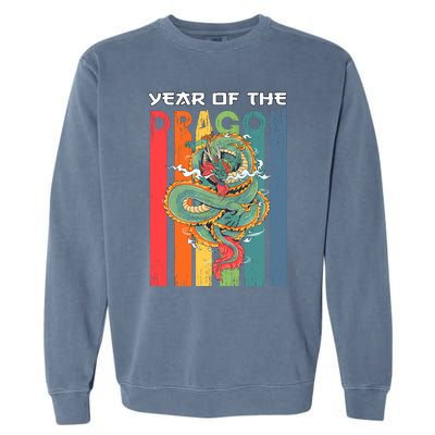 Chinese Dragon 2024 Lunar New Year A Year Of The Dragon 2024 Garment-Dyed Sweatshirt