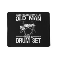 Cool Drummer Art Dad Drum Set Player Drum Kit Musician Mousepad