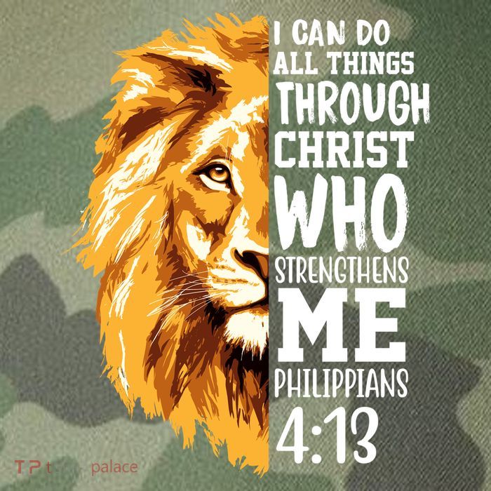 Can Do All Things Through Christ Bible Quote Lion Legacy Tie Dye Trucker Hat