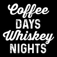 Coffee Days And Whiskey Nights Coffee And Whisky Gift Cooling Performance Crew T-Shirt