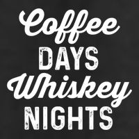 Coffee Days And Whiskey Nights Coffee And Whisky Gift Adult Drive Performance Visor
