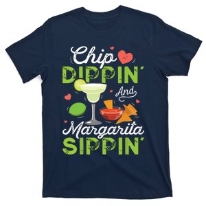 Chip Dippin' And Margarita Sippin' Funny Cinco De Mayo T-Shirt