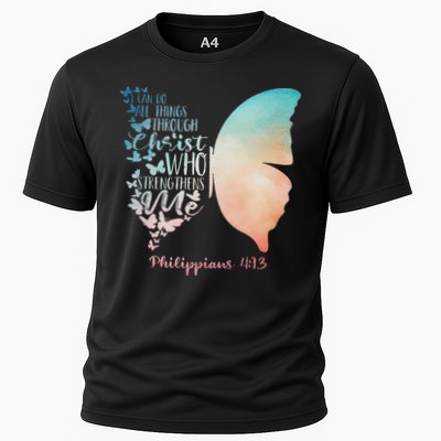 Can Do All Things Through Christ Who Strengthens Me Saying Performance Shirt