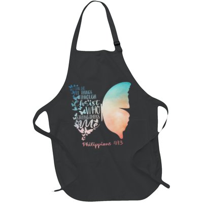 Can Do All Things Through Christ Who Strengthens Me Saying Apron