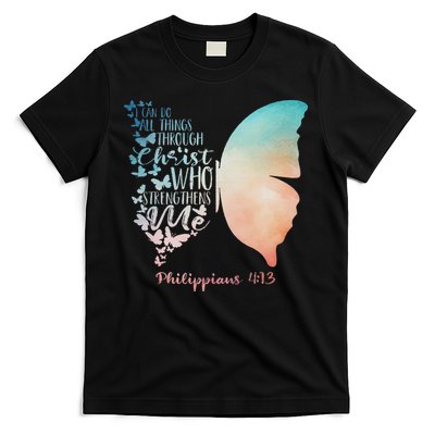 Can Do All Things Through Christ Who Strengthens Me Saying T-Shirt
