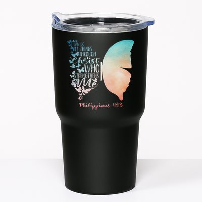 Can Do All Things Through Christ Who Strengthens Me Saying Tumbler