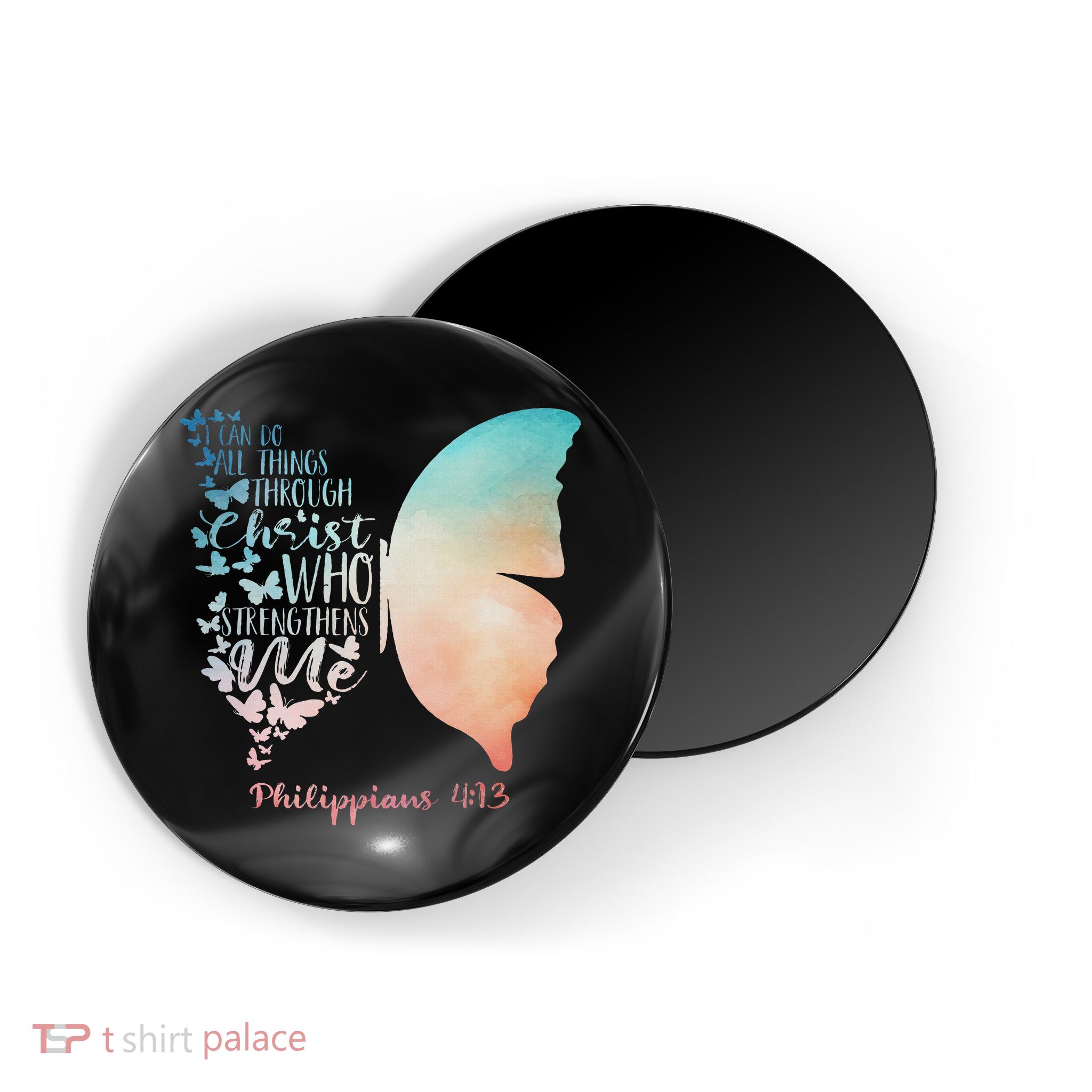 Can Do All Things Through Christ Who Strengthens Me Saying Magnet