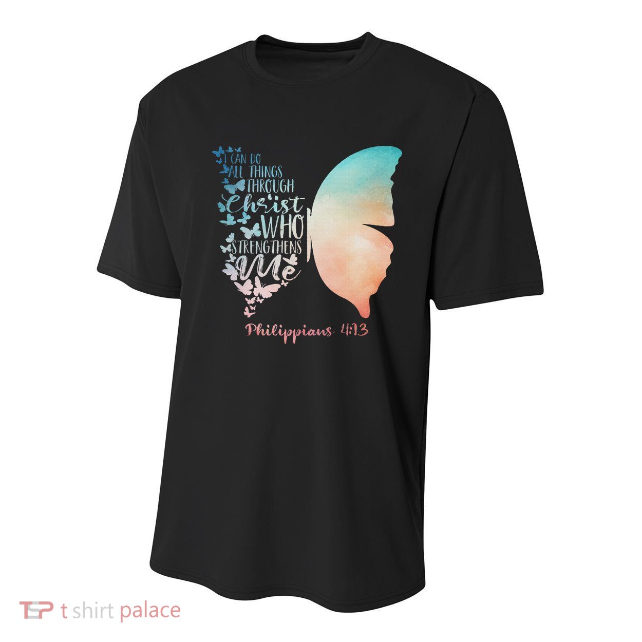 Can Do All Things Through Christ Who Strengthens Me Saying Youth Performance Sprint T-Shirt