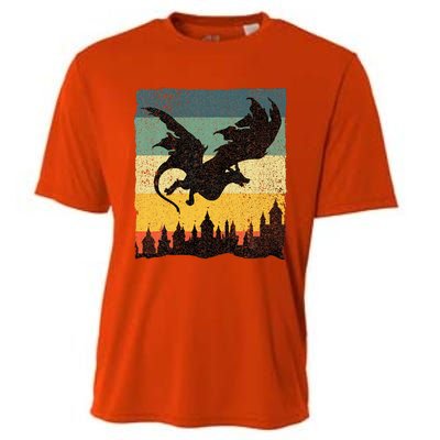 Cool Dragon Art For Women Mythical Cooling Performance Crew T-Shirt