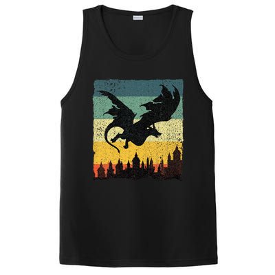 Cool Dragon Art For Women Mythical PosiCharge Competitor Tank