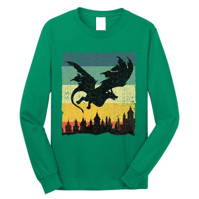 Cool Dragon Art For Women Mythical Long Sleeve Shirt