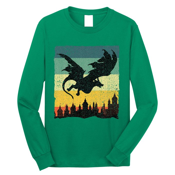 Cool Dragon Art For Women Mythical Long Sleeve Shirt