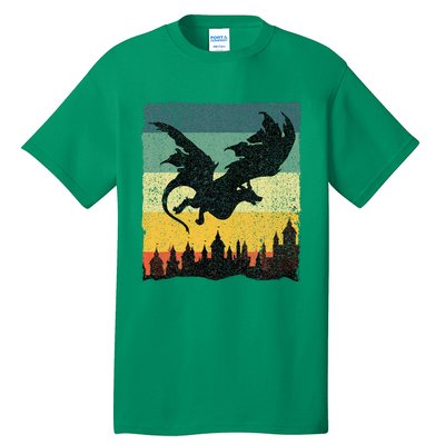 Cool Dragon Art For Women Mythical Tall T-Shirt