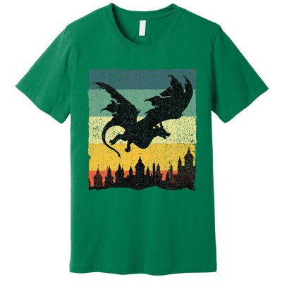 Cool Dragon Art For Women Mythical Premium T-Shirt