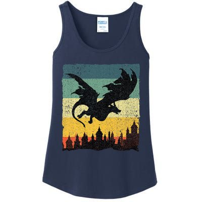 Cool Dragon Art For Women Mythical Ladies Essential Tank