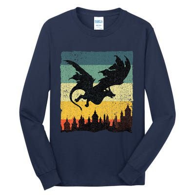 Cool Dragon Art For Women Mythical Tall Long Sleeve T-Shirt