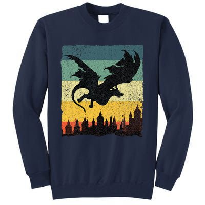 Cool Dragon Art For Women Mythical Tall Sweatshirt