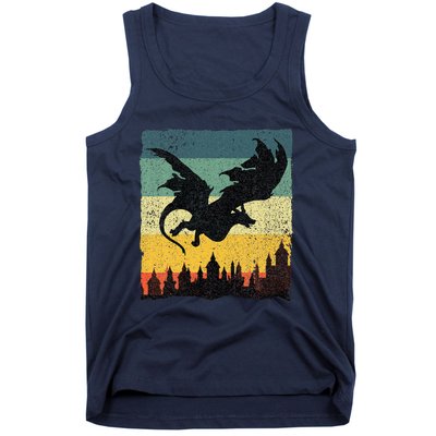 Cool Dragon Art For Women Mythical Tank Top