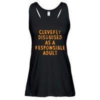 Cleverly Disguised As A Responsible Ladies Essential Flowy Tank