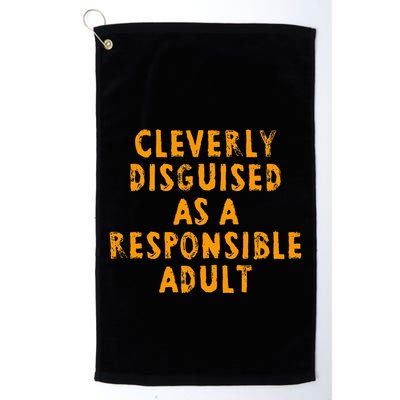 Cleverly Disguised As A Responsible Golf Towel
