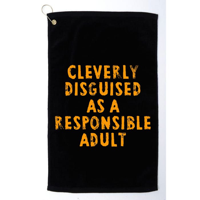 Cleverly Disguised As A Responsible Golf Towel