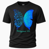 Can Do All Things Through Christ Who Strengthens Me I Gift Cooling Performance Crew T-Shirt