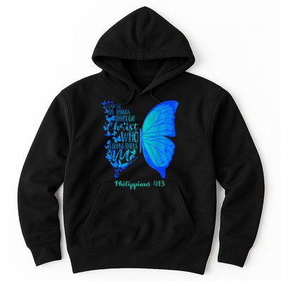 Can Do All Things Through Christ Who Strengthens Me I Gift Hoodie
