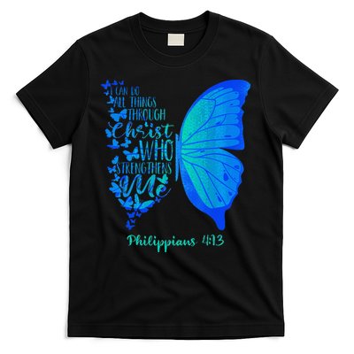 Can Do All Things Through Christ Who Strengthens Me I Gift T-Shirt