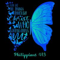 Can Do All Things Through Christ Who Strengthens Me I Gift Button